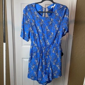 Chelsea & Violet South of France Light Azul Romper